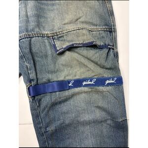 Robe Salopette Longue En Jean Girbaud – Taille 42 – Bleue, Excellente état – Style Décontracté Ou Soirée